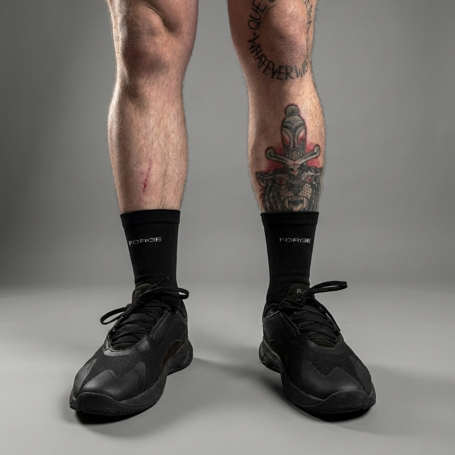 FORGE PERFORMANCE SOCKS - BLACK